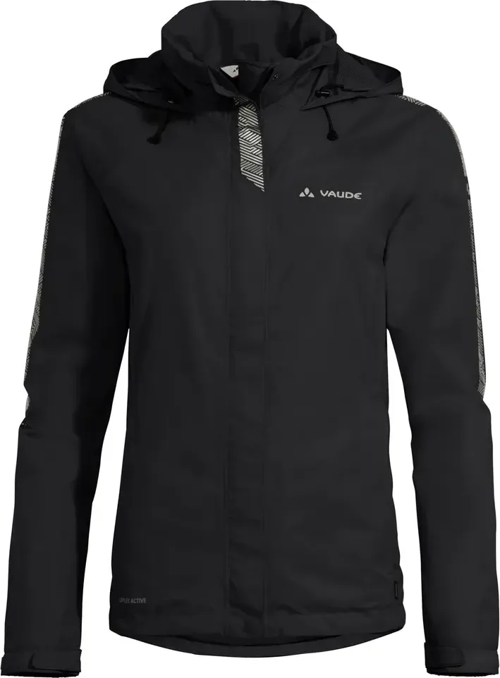 Vaude cyklistická nepremokavá bunda Luminum II, dámska, black