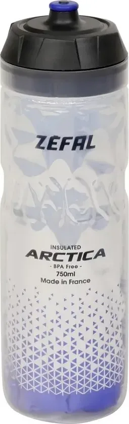 Fľaša ARCTICA 75 šedo/modrá