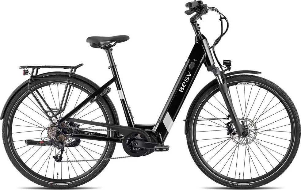 BESV Mestský elektrobicykel TR 2.1 LS 2025 L, Čierna