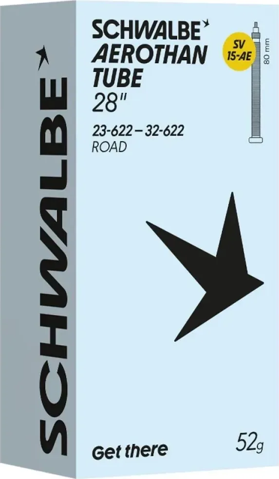 Duša SV15-AE (23/32-622) 28x0.90–1.25 SV 80mm Aerothan 52g