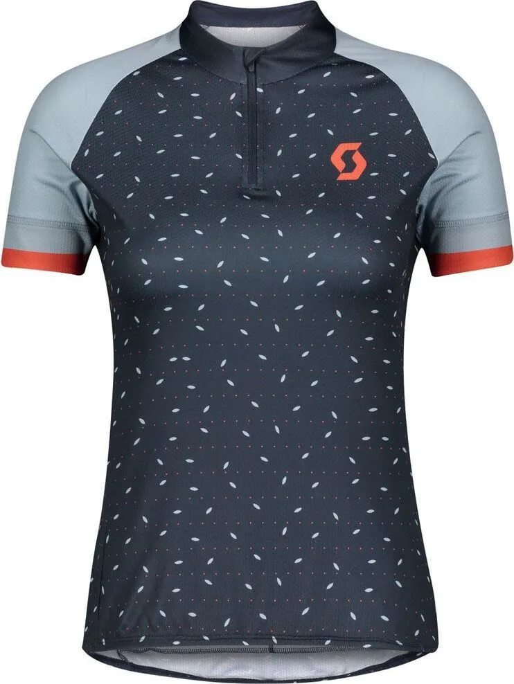 Dámsky dres Scott Endurance 30, krátky rukáv, Midnight Blue/Glace Blue, XL