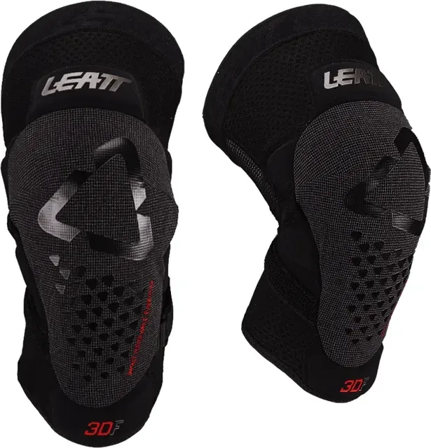 Leatt chrániče kolien 3DF 5.0 Evo FastFit, Black
