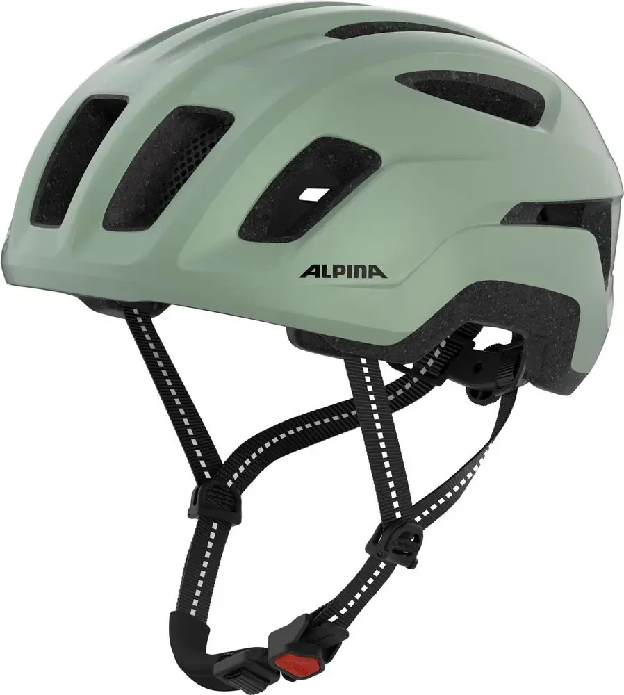 ALPINA Cyklistická prilba PARANUS URBAN zelená (willow-green matt)