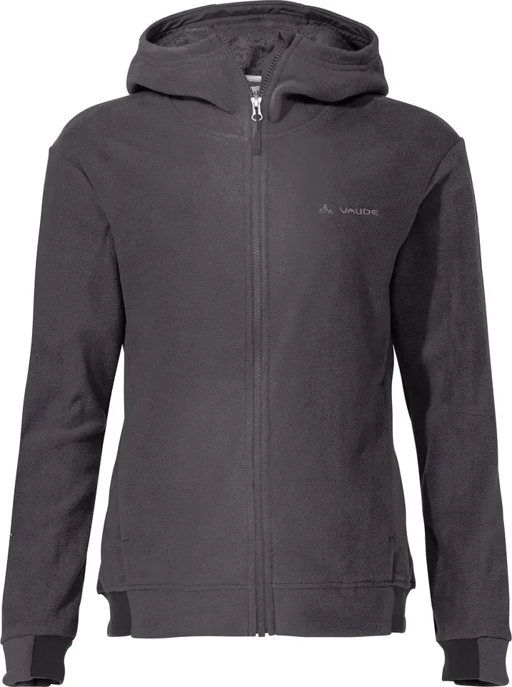 Vaude mikina s kapucňou Neyland Fleece, dámska, phantom black