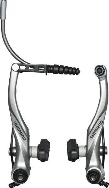 Brzda Alivo V-brake BR-T4000 strieborná s vodiacou trubkou