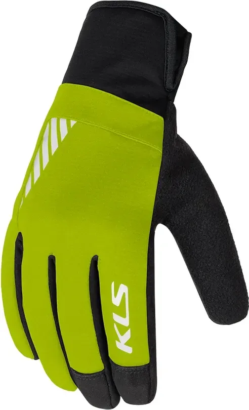 Zimné rukavice KLS COLDBREAKER 025, lime, L
