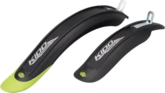 Blatníky CTM KIDO, SDS, čierna/limetková, 16''