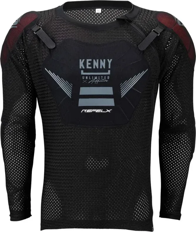 KENNY Detský chránič na bicykel REFLEX čierna L, Čierna