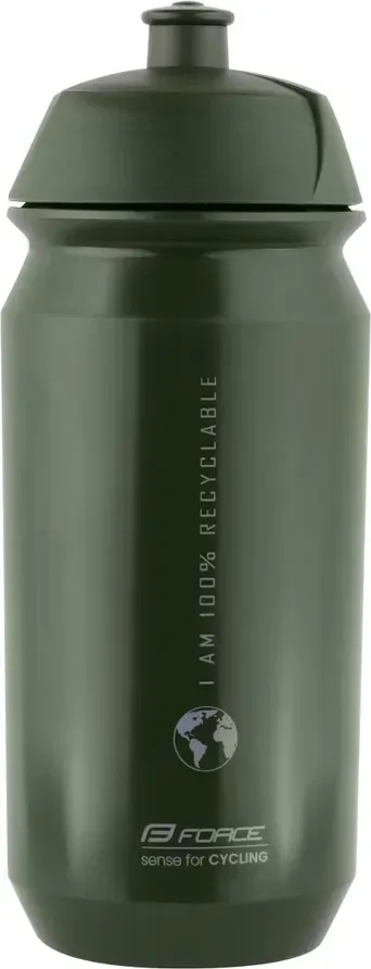 FORCE fľaša BIO EARTH 0,5 l, zeleno-šedá