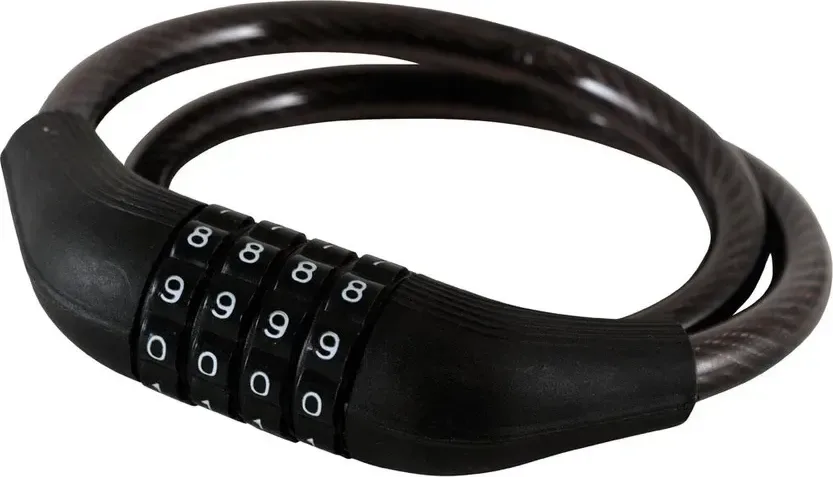 Zámok CODE 10/650mm kódový čierny