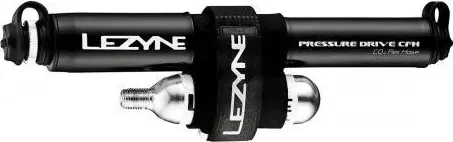 LEZYNE Kombinovaná minipumpa Pressure Drive CFH, 2-v-1 minipumpa + CO2 bombicka