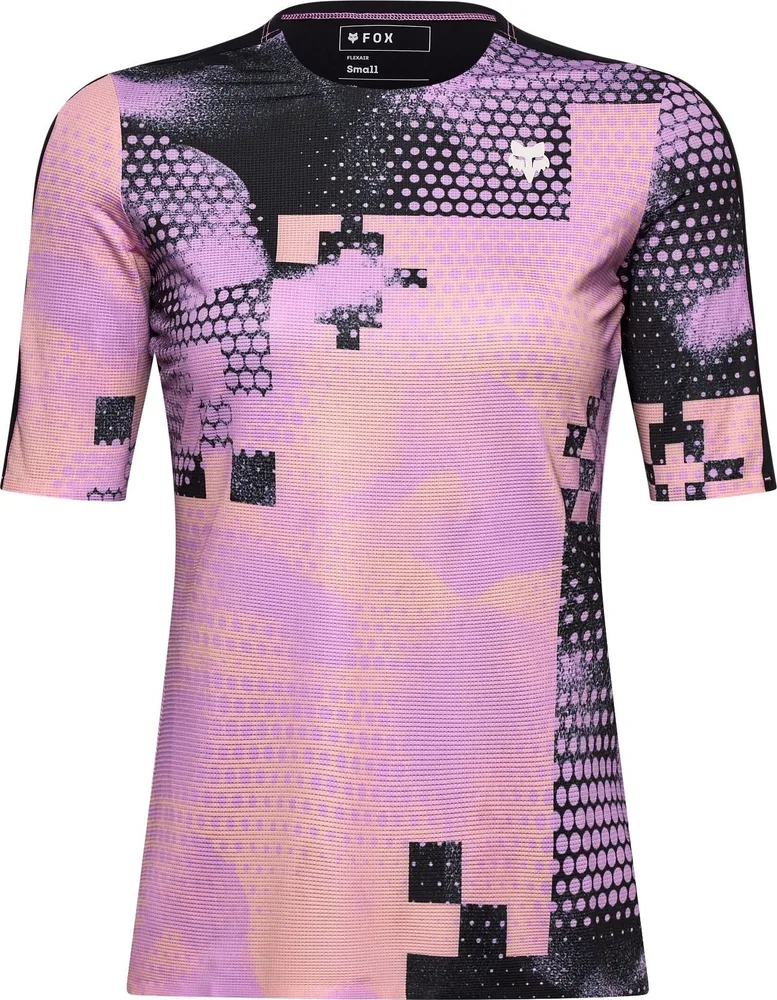 Dámsky dres Fox Flexair Ascent Pulse, krátky rukáv, Dusty Rose