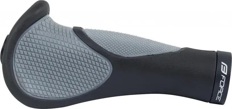 FORCE gripy ANATOMIC istené, čierno-šedé, balené