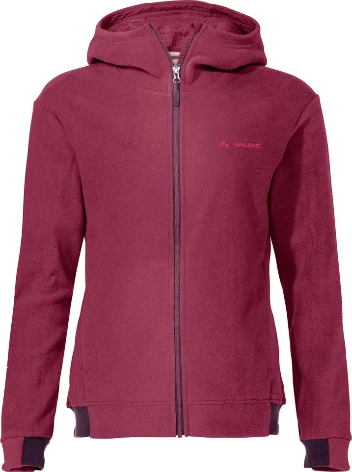 Vaude mikina s kapucňou Neyland Fleece, dámska, passion fruit