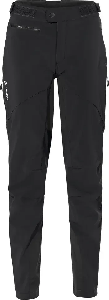 Vaude cyklistické nohavice Qimsa Softshell II, dámske, black/black