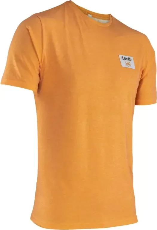 Leatt tričko s krátkym rukávom Core, pánske, rust