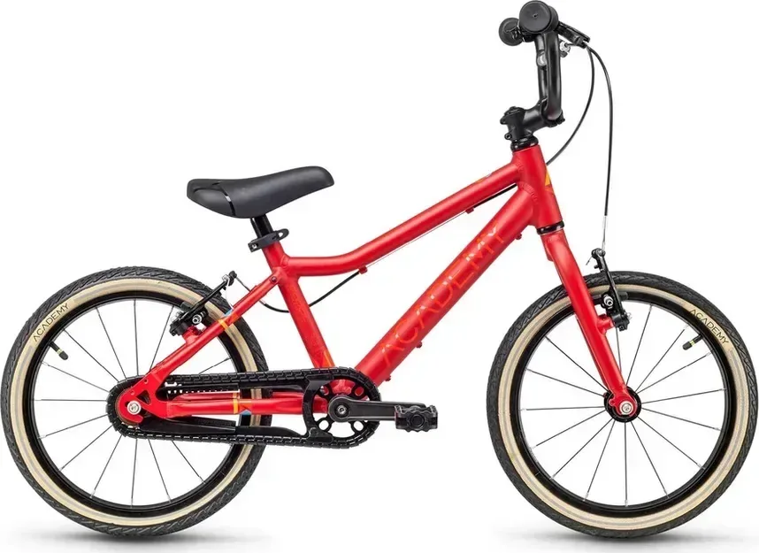 ACADEMY Detský bicykel Grade 3 - 16" 2025 Červená, Zelená/Žltá/Modrá/Červená/Fialová