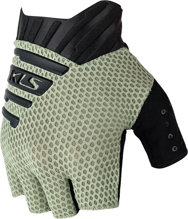 Rukavice KLS CUTOUT SHORT 022 sage green L