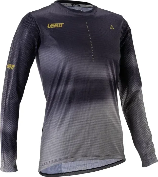 LEATT dres dlhý rukáv MTB Trail 3.0 Women, Ghost Black