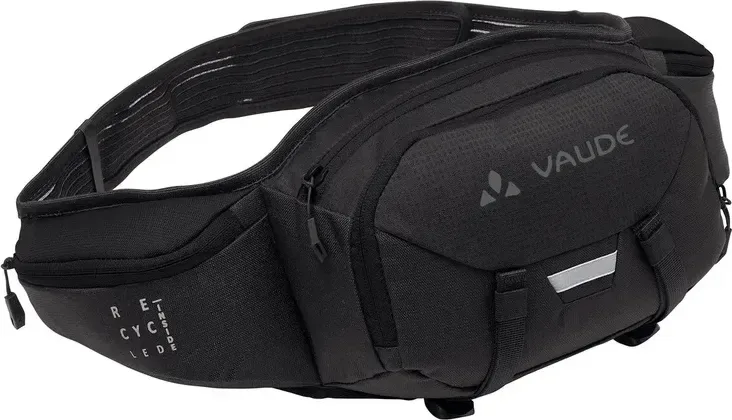 Vaude cyklistická ľadvinka Moab Hip Pack 3, unisex, black