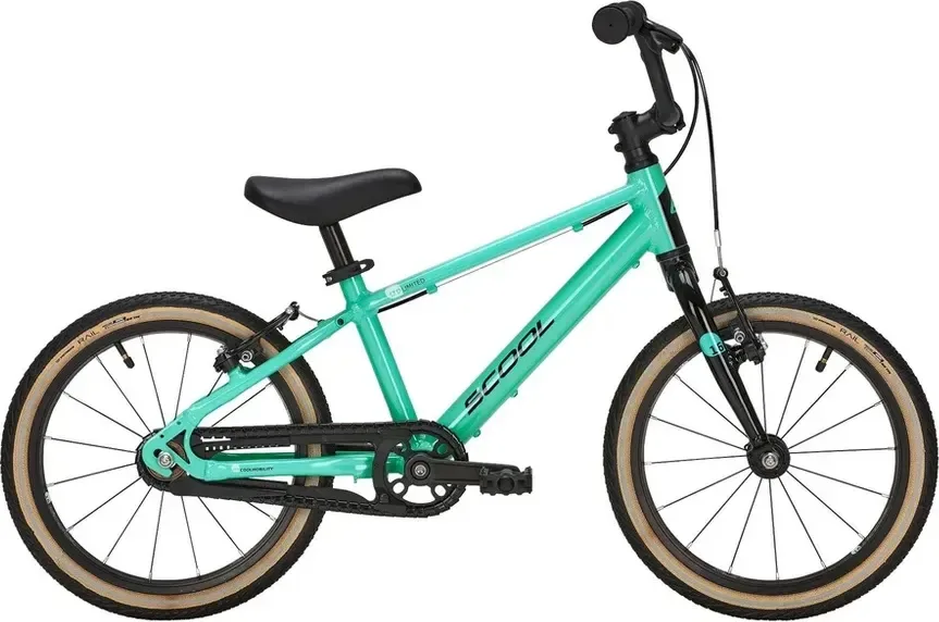 Detský bicykel limitovaná edícia 16 ", Zelená/Sivá