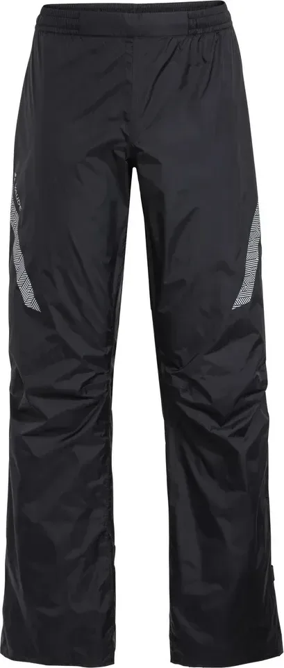 Vaude cyklistické nepremokavé nohavice Luminum Perf. II, pánske, black