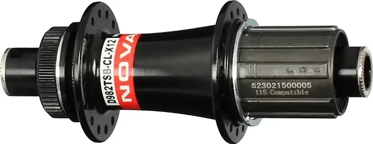 Novatec D982TSB-CL-X12-11S, zadný náboj, 32 dier, 12x142, Shimano HG, OEM