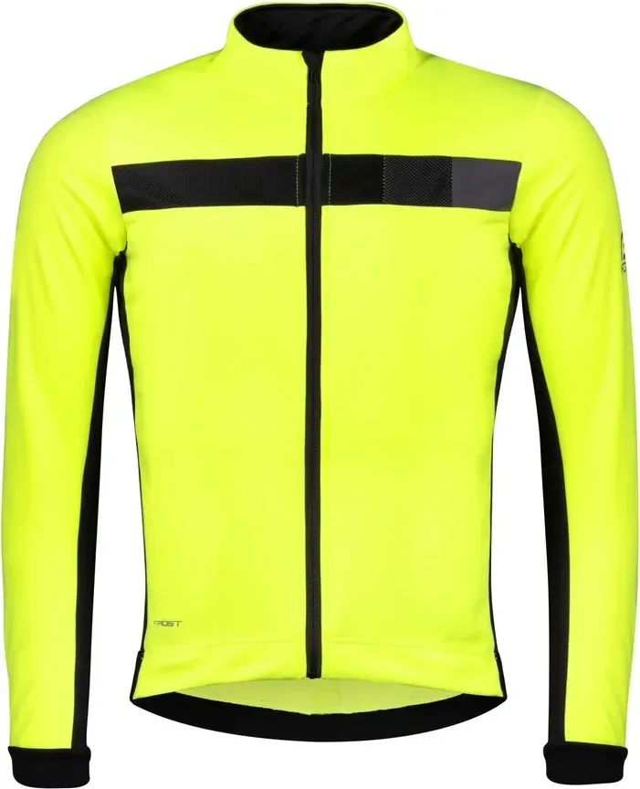 FORCE bunda FROST softshell pánska, fluo-čierna