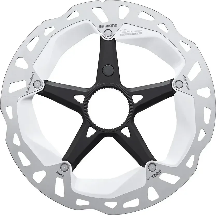 Kotúč brzdový RT-EM810 180mm Steps Center Lock Ice Tech (vonk. uťahov.)