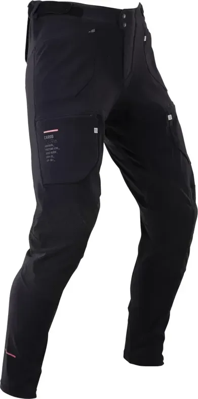 LEATT dlhé nohavice MTB Trail 8.0 Cargo, Ghost Black
