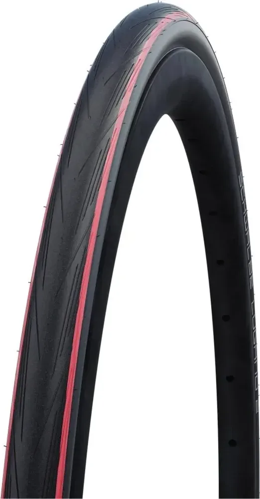 Plášť LUGANO II 700x25C (25-622) 50EPI 330g K-Guard SiC červené pásiky skladací