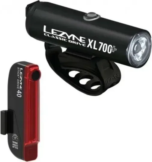 Lezyne set svetiel CLASSIC 700+ a STICK