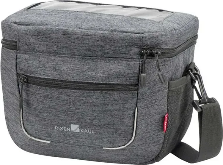 KLICKfix Taška na riadidlá Aventour City, Sivá