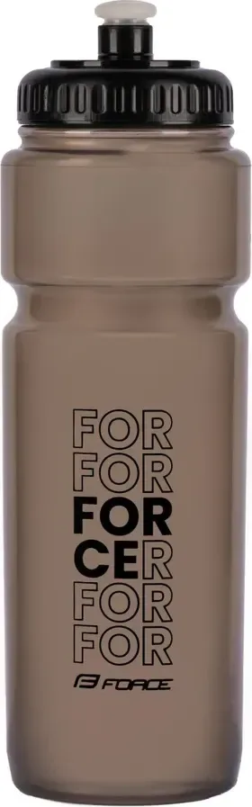 Force fľaša DAILY 0,75 l,transparentná čierna-čierna