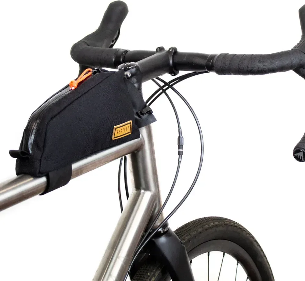 Restrap Top Tube Bag taška na rám, 0.8 l, čierna