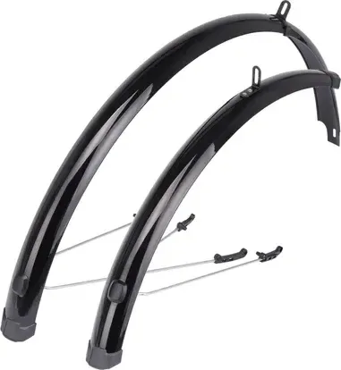 Blatníky RPZ, čierne lesklé, Trekking 28'', 51mm