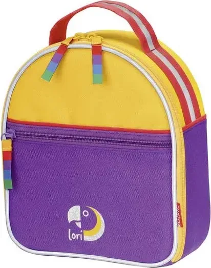 KLICKfix Lori Bag detský kufrík 2l Fialová, Zelená/Modrá/Červená/Fialová