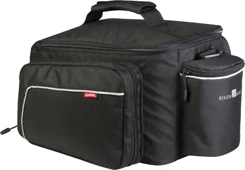 KLICKfix Taška na zadný nosič RACKPACK SPORT PLUS čierna, Čierna