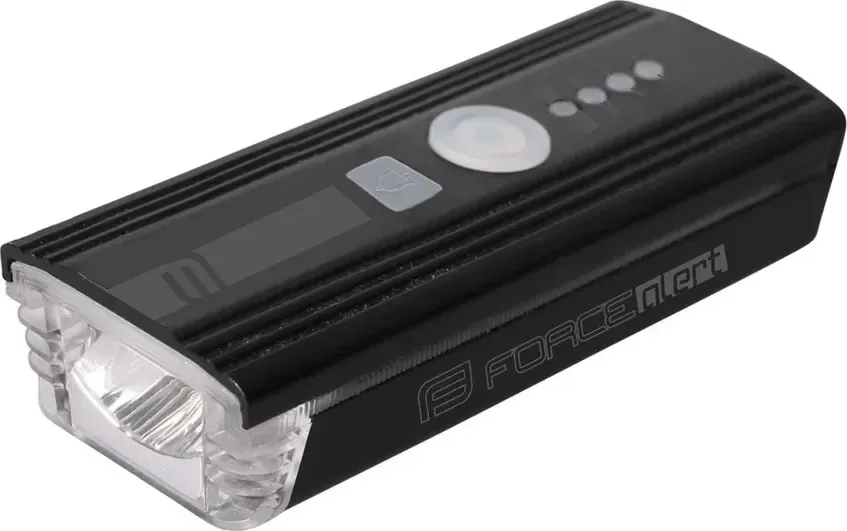 FORCE svetlo predné ALERT 350LM USB, čierne