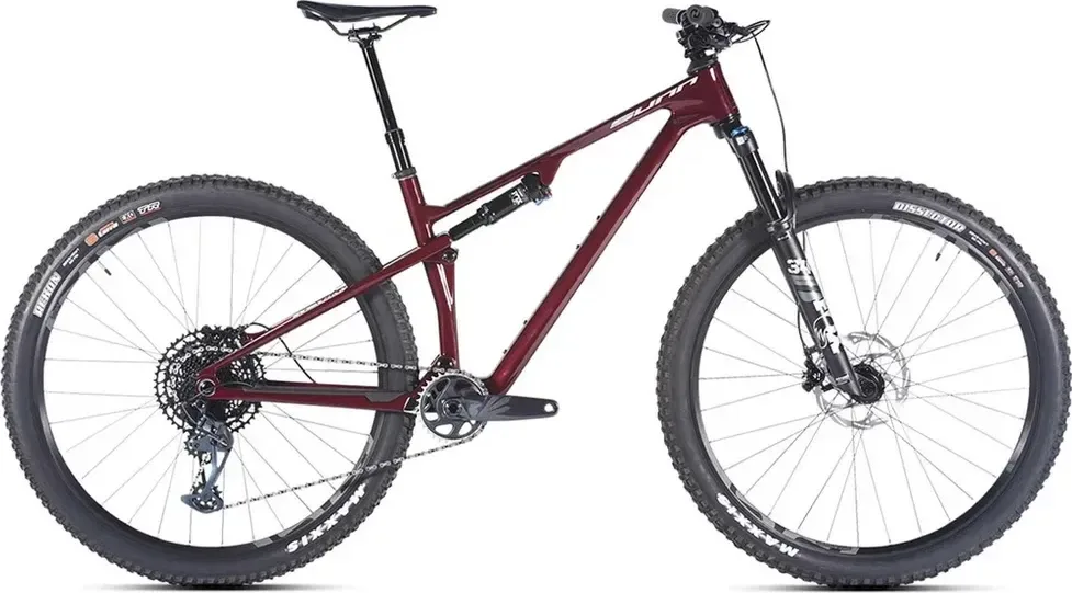 SUNN Horský bicykel SHAMANN DC S2 2025 XL, Červená