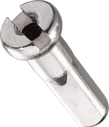 Niple 2/14mm strieborné 100ks