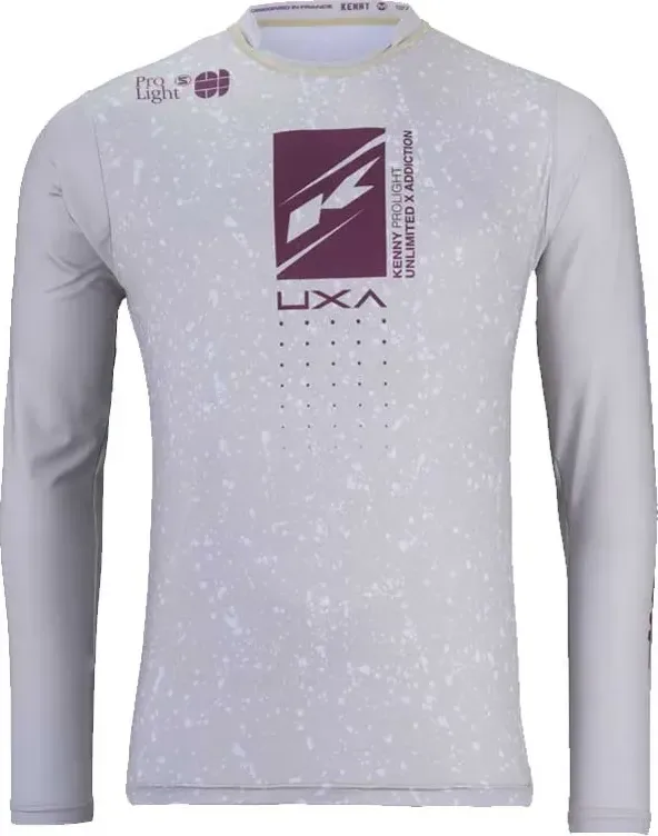KENNY Cyklistický dres PROLIGHT White GRANA, Biela