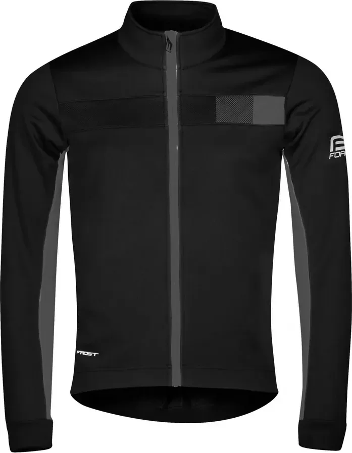 FORCE bunda FROST softshell pánska, čierno-šedá