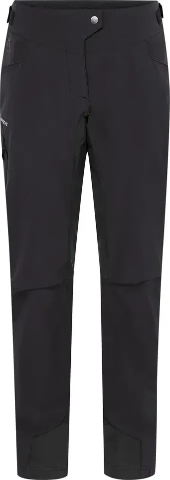 Vaude cyklistické nohavice Qimsa Light Softshell, dámske, black