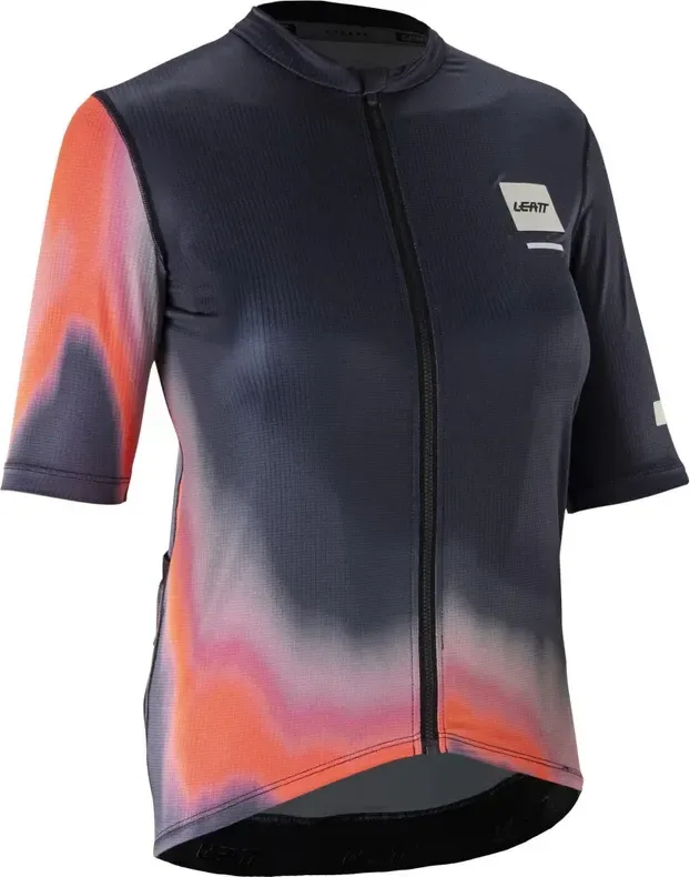 LEATT dres krátky rukáv MTB Endurance 3.0 Women, Heatmap Black