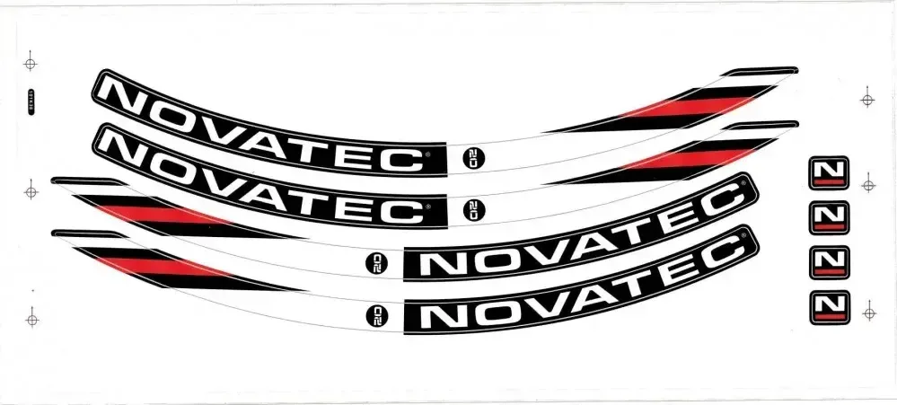 Novatec samolepky na ráfik MTA20C-29xW20 pre kolesá FLOWTRAIL 29"
