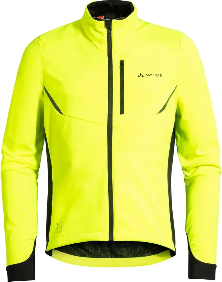 Vaude cyklistická bunda Kuro Softshell, pánska, neon yellow