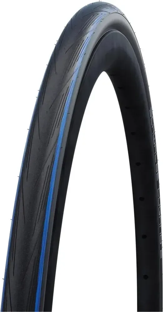 Plášť LUGANO II 700x25C (25-622) 50EPI 330g K-Guard SiC modré pásiky skladací