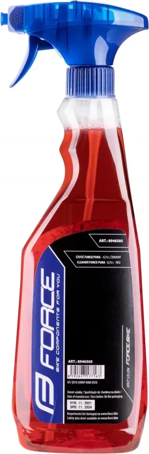 FORCE čistič PURA rozprašovač 0,75 l - číry, čerešňa