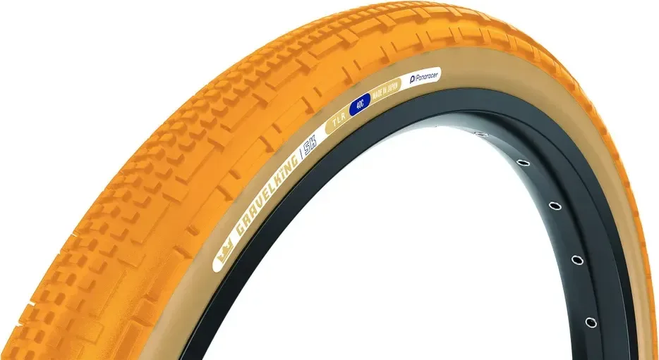 PANARACER Plášť Gravelking SK, kevlar.pätka, žlto-hnedý